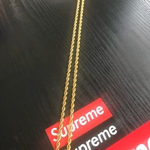 Bape gold chain